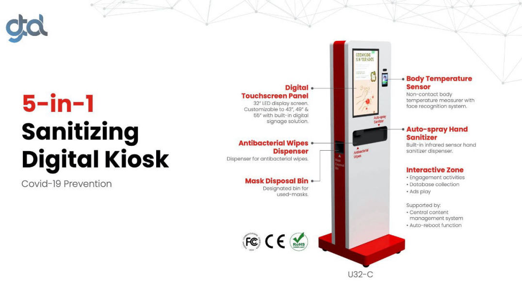 Sanitisation Kiosk